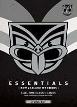 New Zealand Warriors Essentials 5 All Time Classic Games From The Rugby League Archives On DVD 
