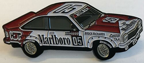 1979 Bathurst Winner Brock/Richards Holden Torana Pin Badge - NOT FOR SALE