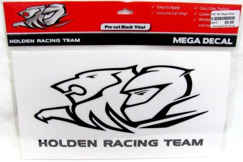 Holden Racing Team HRT Logo Black Mega Spot Car Sticker Decal 