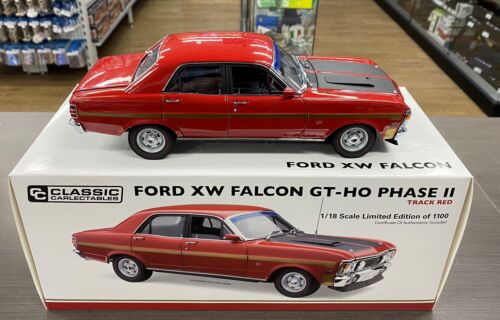 Ford XW Falcon GT-HO Phase II Track Red 1:18 Scale Model Car