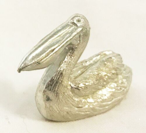 Pelican Small Fine Pewter Figurine Australia's Fauna Collectable Gift
