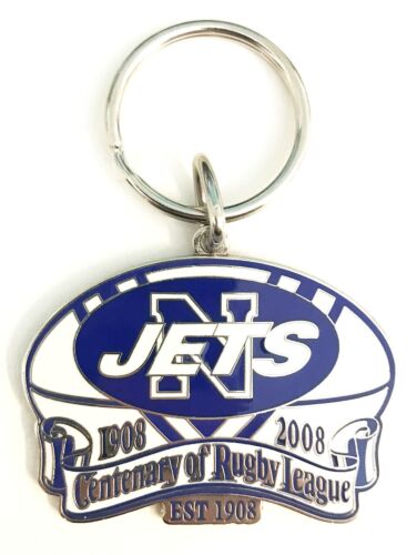 Newton Jets NRL Centenary 1908-2008 Metal Key Ring Keyring Chain