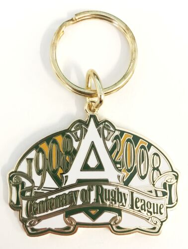 Australian Rugby League ARL NRL Centenary 1908-2008 Metal Key Ring Keyring Chain
