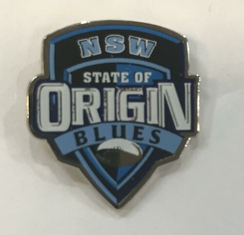 New South Wales Blues State of Origin NRL Team Logo Collectable Lapel Hat Tie Pin Badge NSW SOO