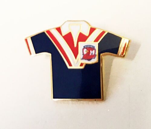 Sydney Roosters NRL Team Jersey Collectable Lapel Hat Tie Pin Badge 