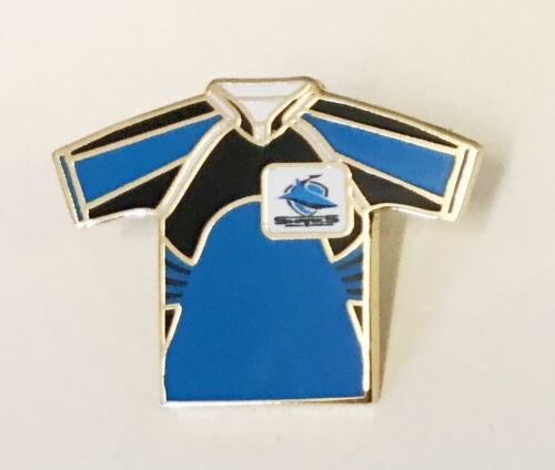 Cronulla Sharks NRL Team Jersey Collectable Lapel Hat Tie Pin Badge 