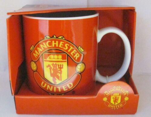 Manchester Man United English Premier League EPL Ceramic Coffee Mug Collectable Cup