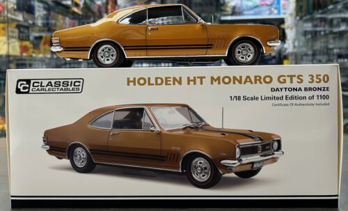 Holden HT Monaro GTS 350 Daytona Bronze 1:18 Scale Die Cast Model Car 