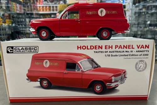 Holden EH Panel Van Tastes Of Australia Collection #1 Arnotts' Biscuits 1:18 Scale Die Cast Model Car