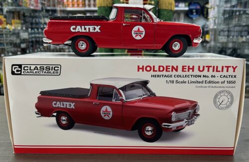 Holden EH Utility Caltex Heritage Collection Ute No.6 1:18 Scale Model Car