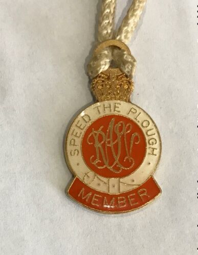 RASV Royal Agricultural Society of Victoria Original Speed the Plough Member Membership Badge 1991