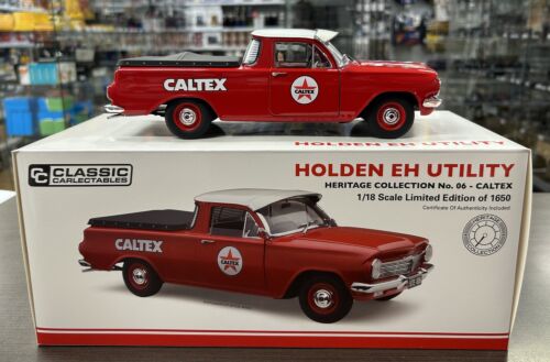 Holden EH Utility Caltex Heritage Collection Ute No.6 1:18 Scale Model Car