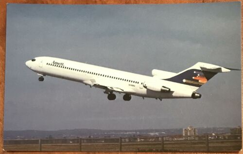 Ansett Australia Original Airline Postcard - Boeing 727-277 VH-RMM 1980s