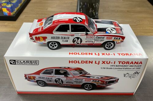 1973 Bathurst 3rd Place Colin Bond & Leo Geoghegan Holden LJ XU-I Torana 1:18 Scale Die Cast Model Car