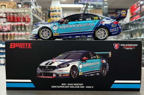 2020 2nd Place Race 2 Superloop Adelaide 500 #25 Chaz Mostert Mobil 1 Appliances Online Racing Holden ZB Commodore Supercar 1:18 Scale Model Car