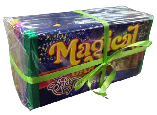 Pack of 5 x 50g Mixed Flavour Chocolate Magical Bars - FOR A CHANCE TO WIN A FAMILY TRIP TO ANY DISNEYLAND ANYWHERE IN THE WORLD (Wonka Bar Replacement)