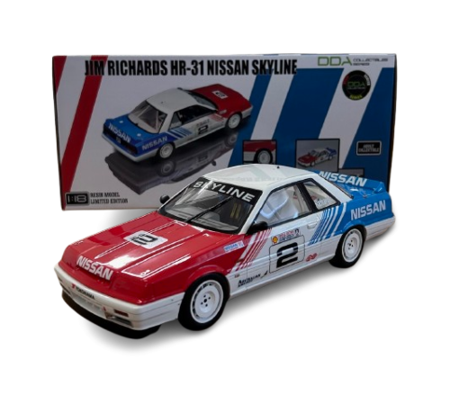 1990 Jim Richards #2 HR-31 Nissan Skyline 1:18 Scale Sealed Body Resin Model Car