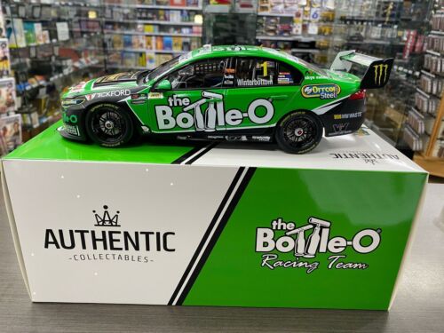 2016 #1 Mark Winterbottom The Bottle-O Racing Team ITM Auckland Supersprint Race Winner Ford FGX Falcon Supercar 1:18 Scale Model Car