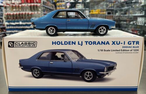 Holden XU-1 Torana Zodiac Blue 1:18 Scale Model Car