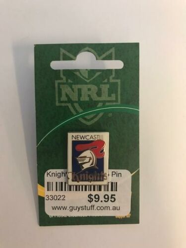 Newcastle Knights NRL Team Old Square Logo Collectable Lapel Hat Tie Pin Badge 