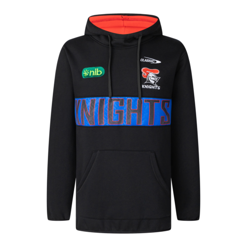 Newcastle Knights 2025 NRL Team Logo Men's Adult Classic Sportswear Pullover Hoodie Hooded Jumper