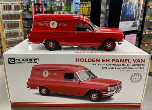 Holden EH Panel Van Tastes Of Australia Collection #1 Arnotts' Biscuits 1:18 Scale Die Cast Model Car