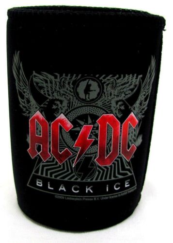 ACDC AC-DC Black Ice Tour 2010 Australian Neoprene Can Cooler Stubby Holder