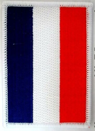 French Flag France Airlines Clothing Iron On Applique Embroidered Cloth Patch