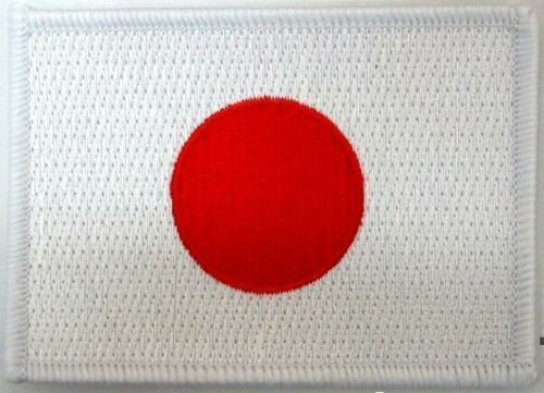 Japanese Flag Japan Airlines Clothing Iron On Applique Embroidered Cloth Patch