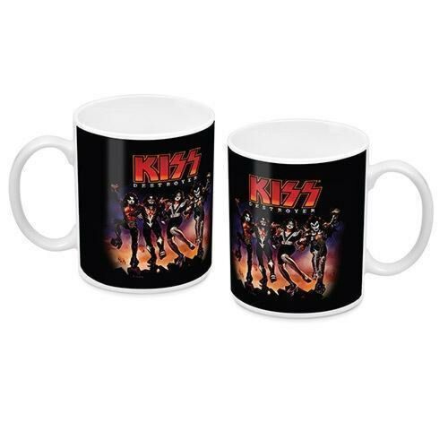 Kiss Destroyer Design 330mL Ceramic Coffee Tea Mug Cup