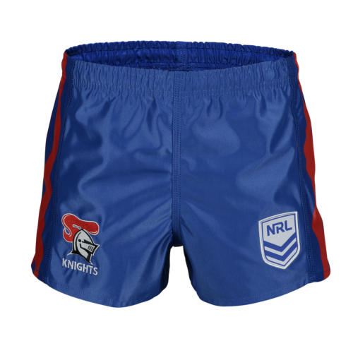Newcastle Knights NRL Team Tidwell Mens Adult Home Supporter Shorts