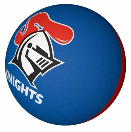 Newcastle Knights NRL Team Logo Coloured High Bounce Ball Handball