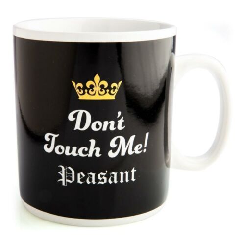 Don't Touch Me Peasant Giant 900ml Coffee Mug Tea Cup 