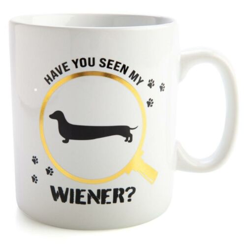 Have You Seen My Wiener Sausage Dog Giant 900ml Coffee Mug Tea Cup 