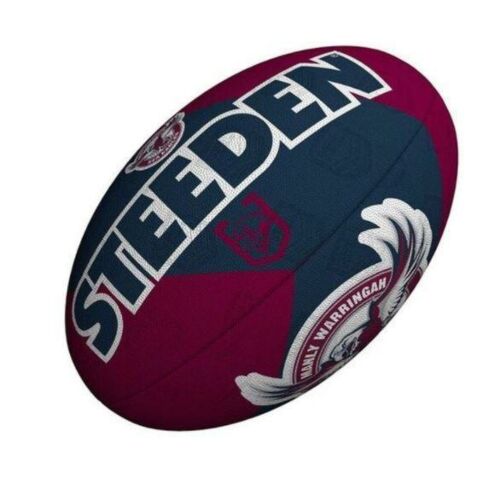 Manly Sea Eagles NRL Logo Full Size 5 Large Football Foot Ball Footy