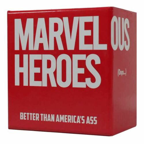 Marvelous Heroes Better Than America's Ass Card Game 
