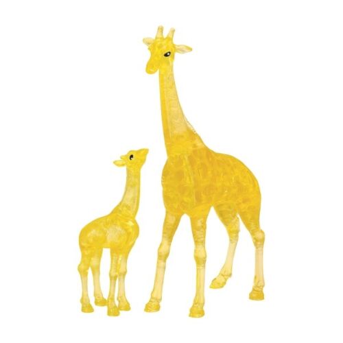 2 Giraffes 3D Crystal Jigsaw Puzzle 38 Pieces Fun Activity DIY Gift Idea