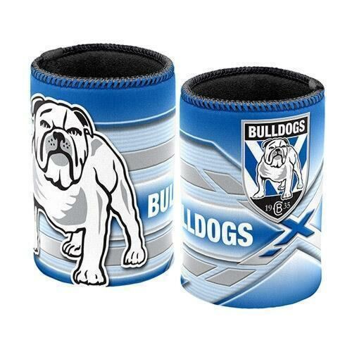 Canterbury Bulldogs NRL Logo Can Cooler Stubby Holder Drink