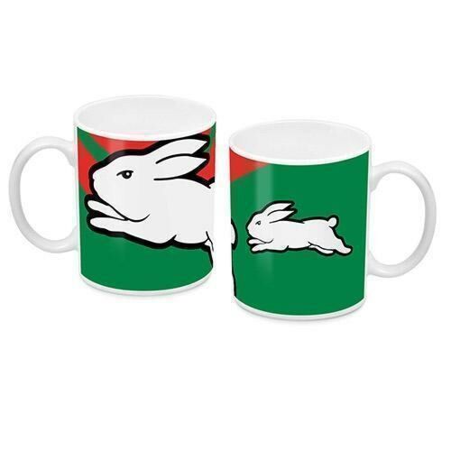 South Sydney Rabbitohs NRL Large Team Logo Ceramic Coffee Mug