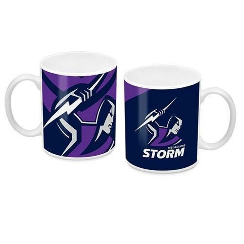 Melbourne Storm NRL Large Team Logo Ceramic Coffee Mug