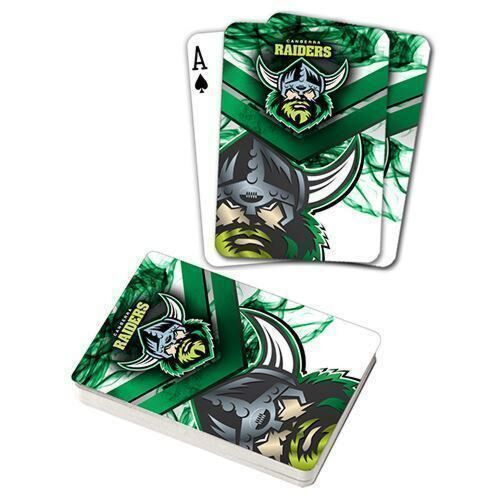 Canberra Raiders NRL Team Logo Full Deck Set of Playing Cards Poker