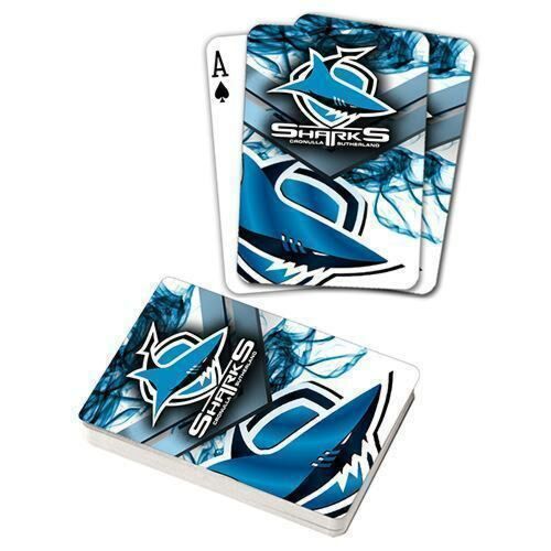 Cronulla Sharks NRL Team Logo Full Deck Set of Playing Cards Poker