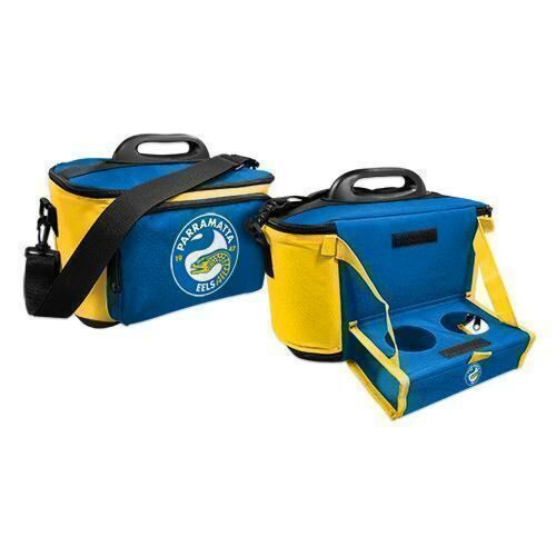 Parramatta Eels NRL Large Esky Insulated Lunch Cooler Bag With Drinks Tray
