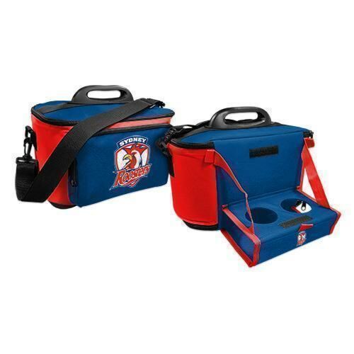 Sydney Roosters NRL Large Esky Insulated Lunch Cooler Bag With Drinks Tray