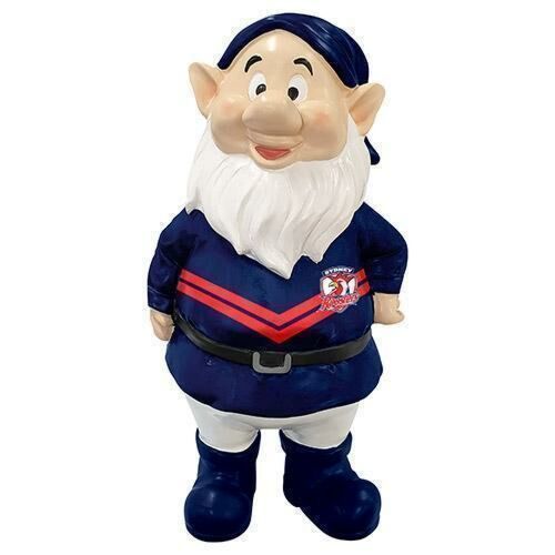 Sydney Roosters NRL Team Colours Polyresin Garden Gnome 