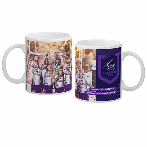 Melbourne Storm 2020 NRL Premiers Team Image Ceramic Coffee Mug Cup