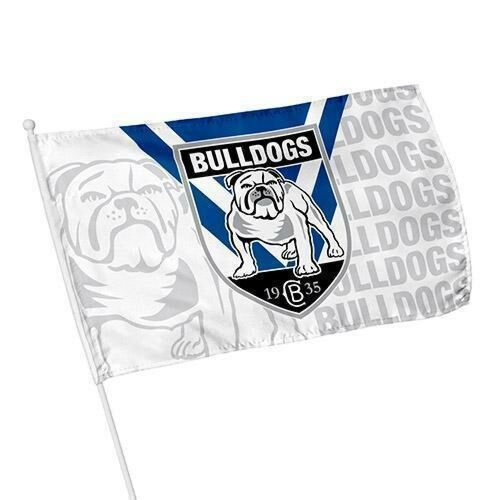 Canterbury Bulldogs NRL Team Logo Kids Small Flag