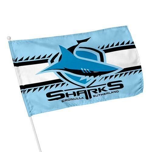 Cronulla Sharks NRL Team Logo Kids Small Flag
