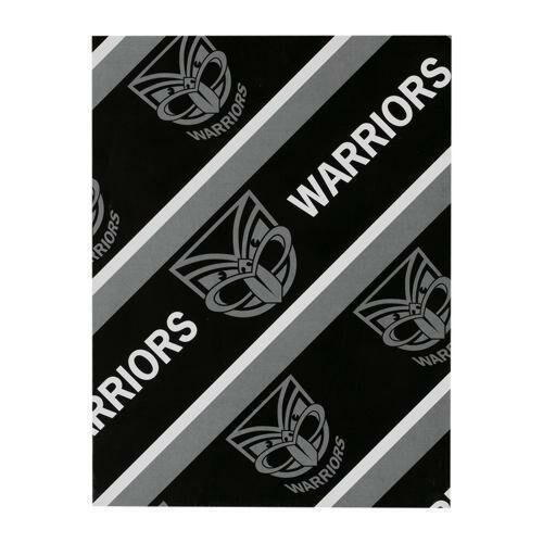 New Zealand Warriors NRL Gift Birthday Present Wrapping Paper