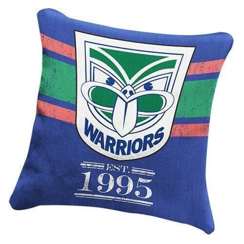 New Zealand Warriors NRL Heritage Logo Cushion Square Pillow